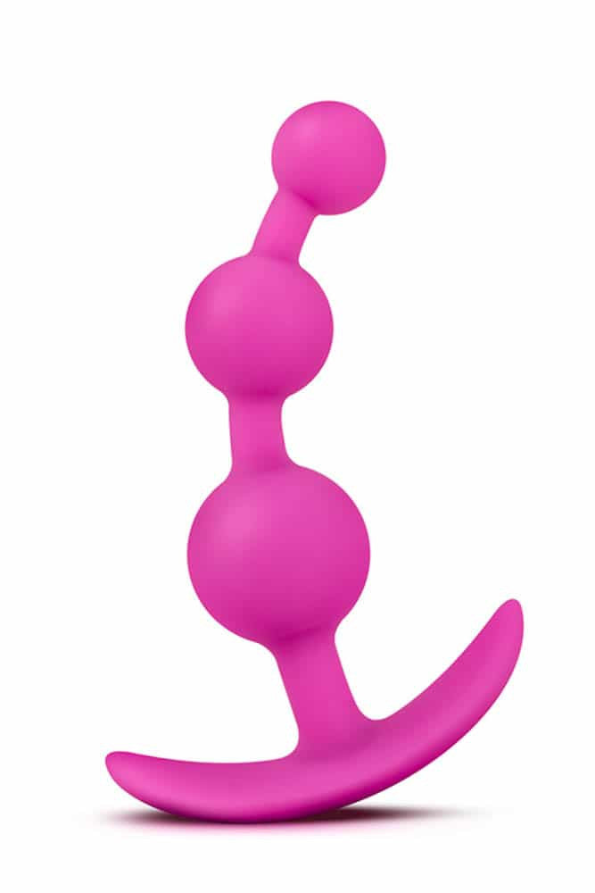 Luxe Beme3 Fuchsia - Bile Anale din Silicon, 12.7x3.3 cm - detaliu 1