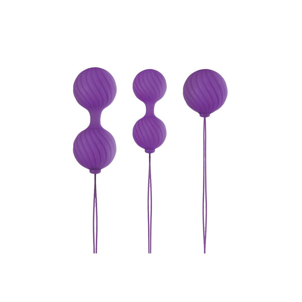 Luxe O' Kegel - Set bile vaginale, mov