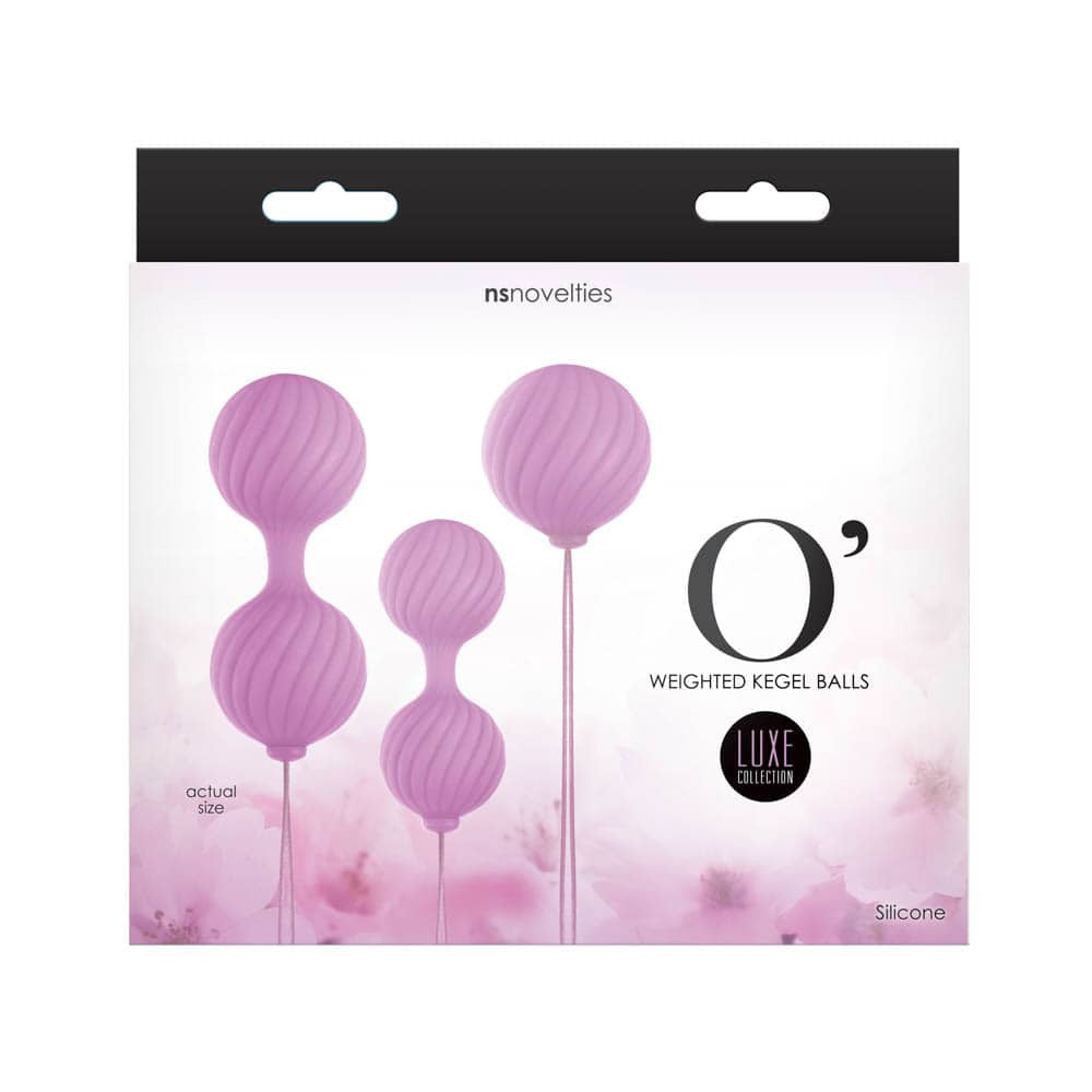 Luxe O' Kegel - Set bile vaginale, roz - detaliu 1