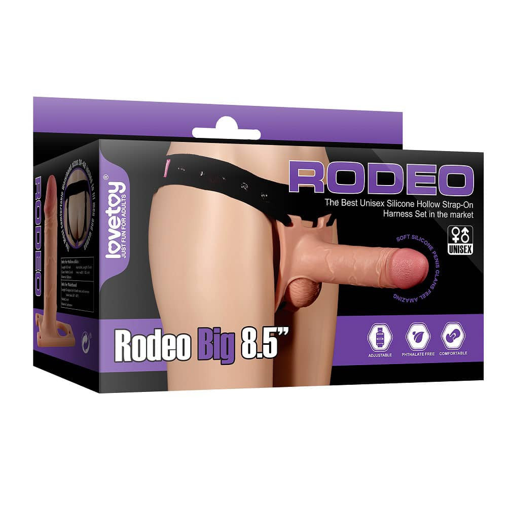 Marele Rodeo - Strap On Realistic din Silicon 20 cm - detaliu 6