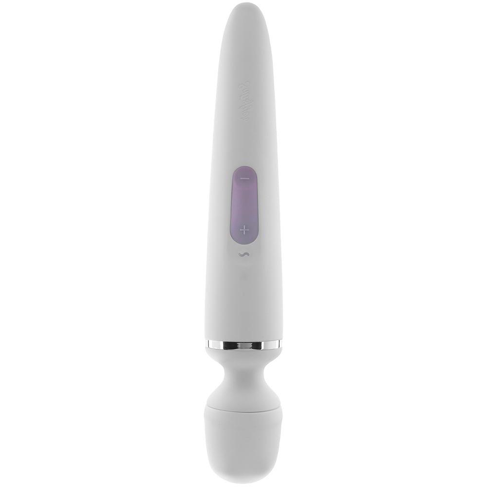 Vibrator Magic Wand-er Woman Alb 10 tipuri vibrații