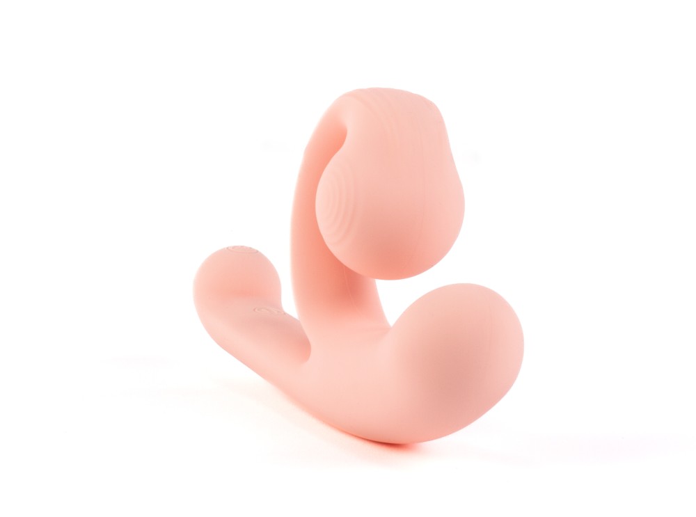 Melcul Magic Roz - Vibrator Flexibil cu 10 Functii, 19.4 cm - detaliu 5
