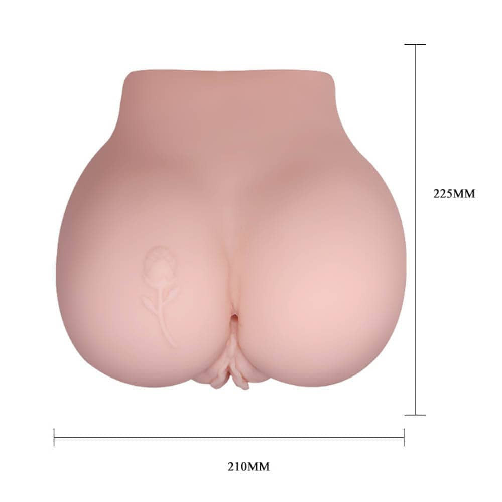 Men's Crazy Bull 3 - Masturbator Realistic cu Vibrații, 22.5 cm
