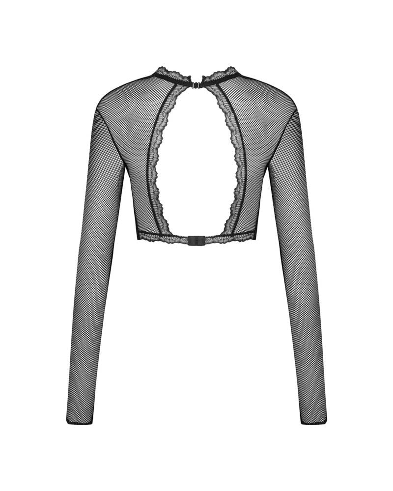 Mibelia - Top Sexy Negru, Marime M/L