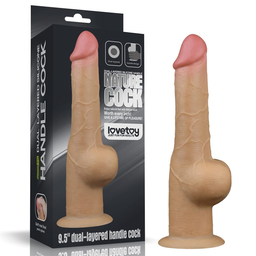 Mike - Dildo realist, 25 cm - detaliu 10