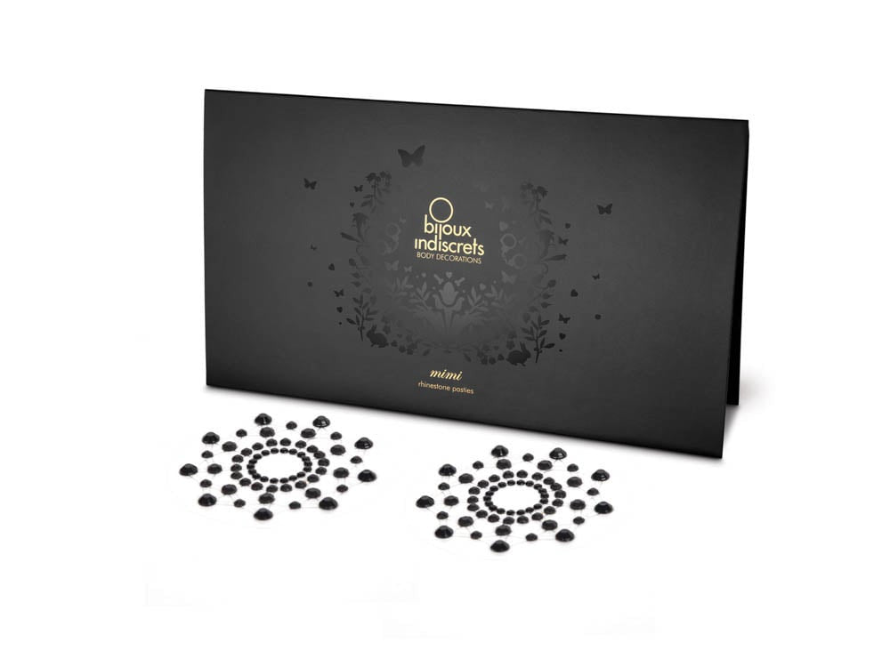 MIMI BLACK - Decoratiuni Sani cu Pietricele, Negru - detaliu 1