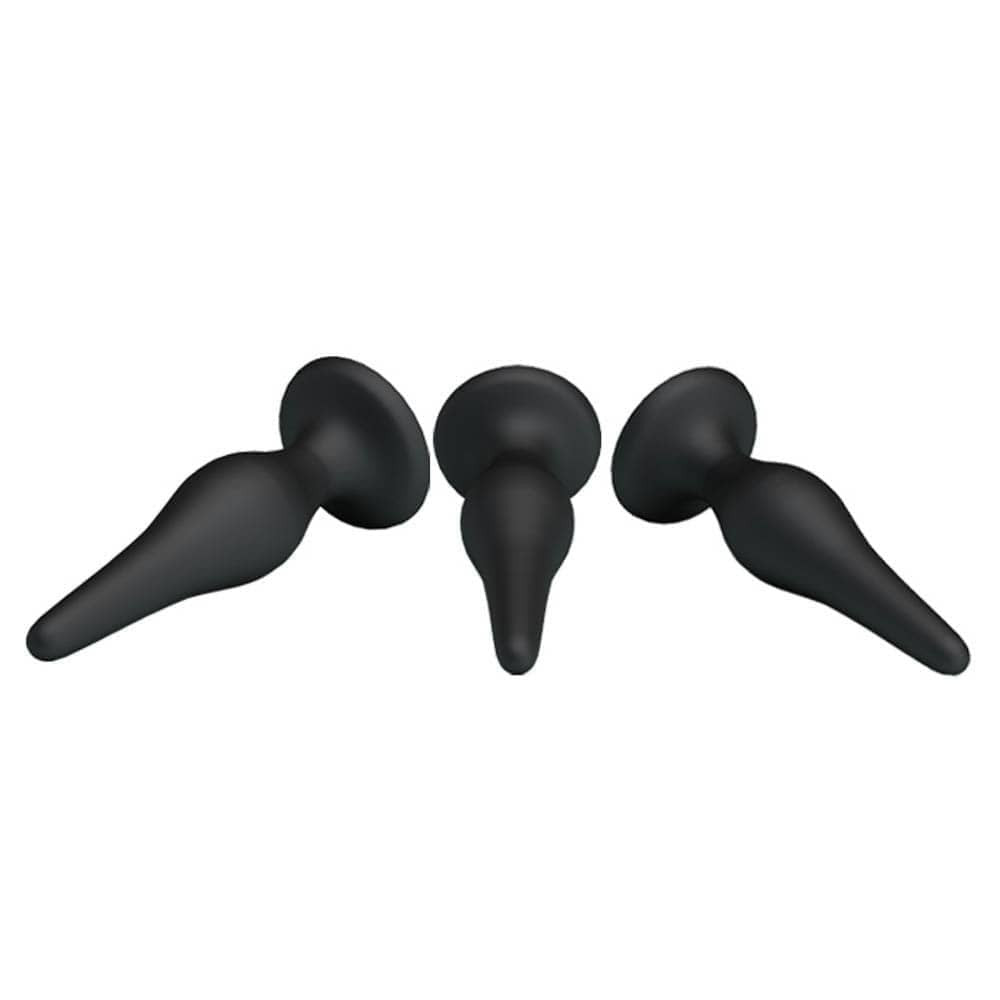Mini Anal Kit - Set dopuri anale din silicon - detaliu 6