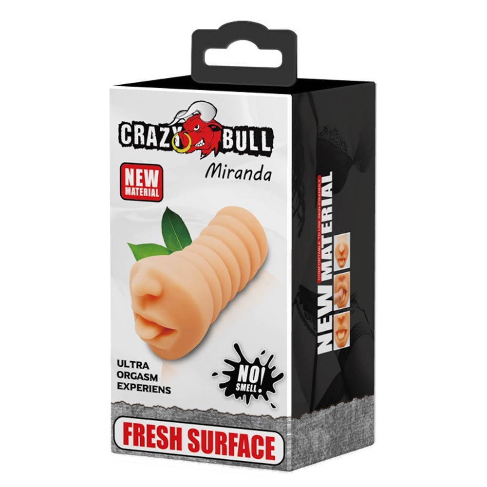 Miranda - Masturbator Realistic in Forma de Gura 16 cm - detaliu 4