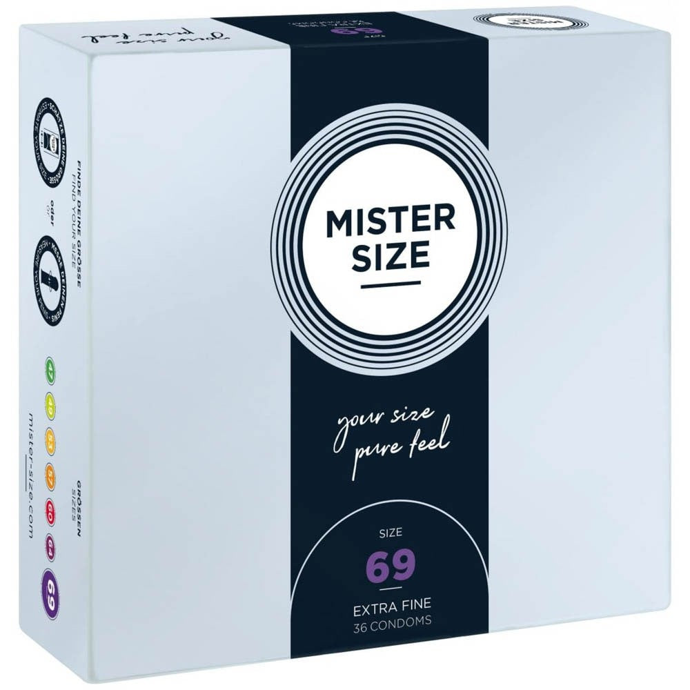 Mister Size - Prezervative Diametru Mare 69 mm 36 Bucati