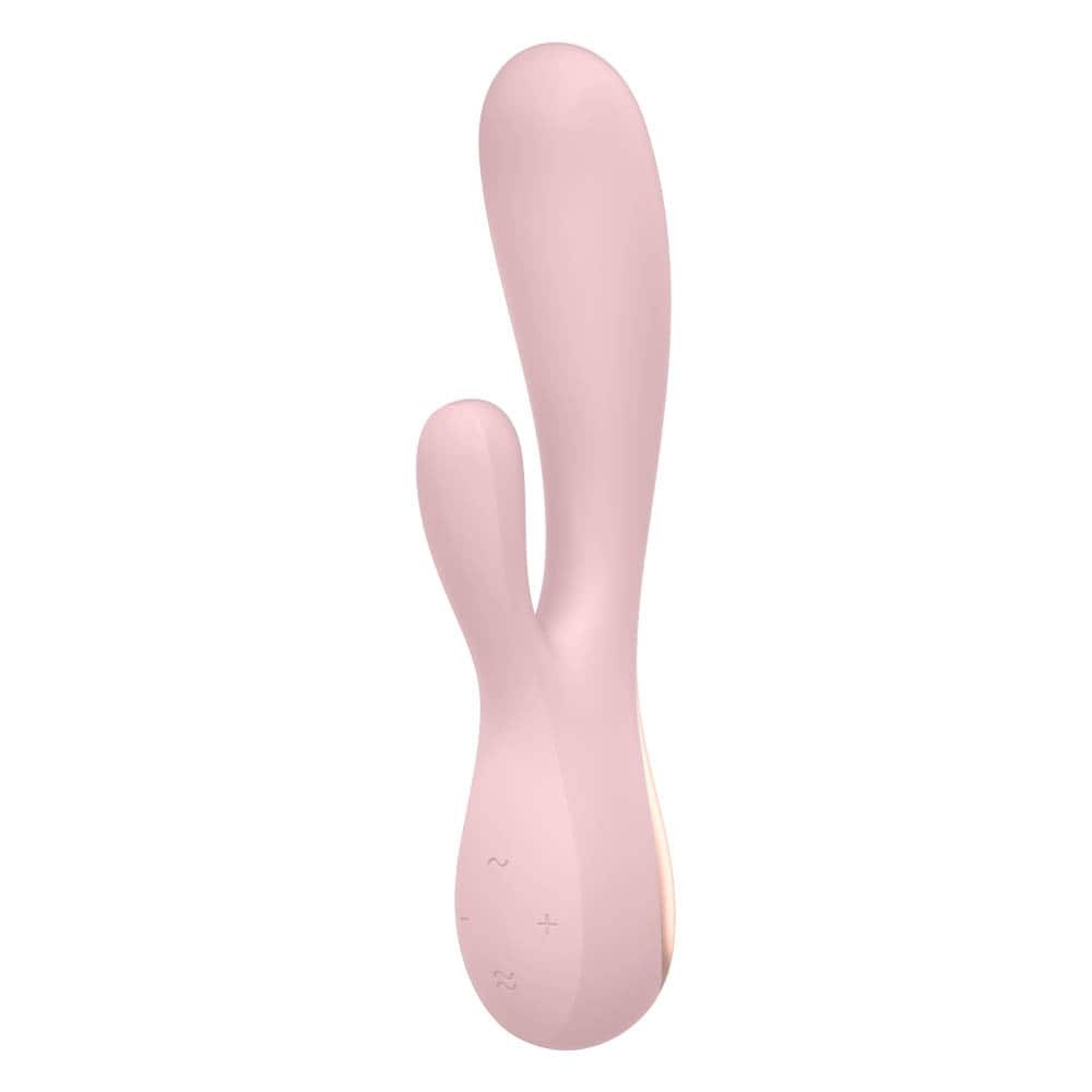 Mono Flex - Vibrator iepuraș, mov, 20.4 cm - detaliu 1