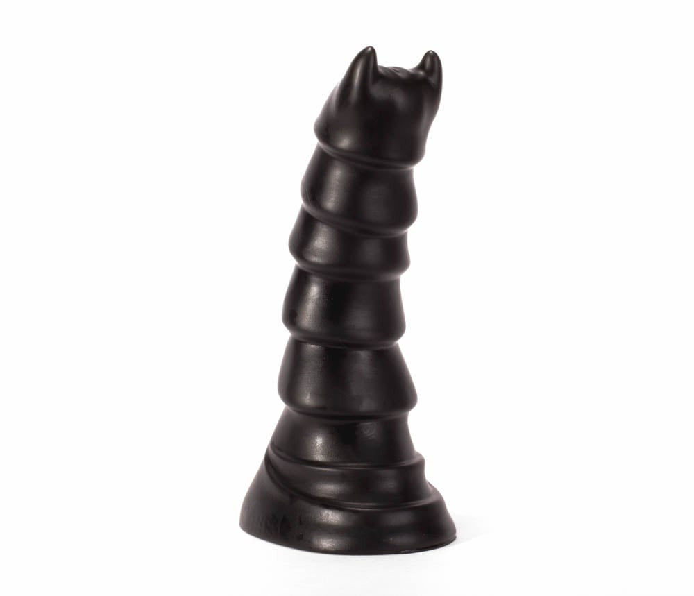 Monster Plug - Dop anal gigant, negru, 28 cm - detaliu 4
