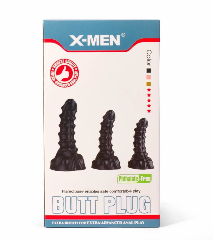 Monster Plug - Dop anal gigant, negru, 29 cm - detaliu 7