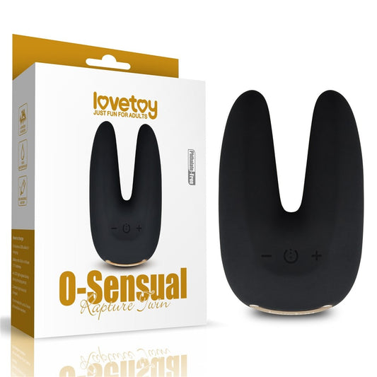 O-Sensual Rapture Twin - Stimulator clitoris, 9 cm - detaliu 4