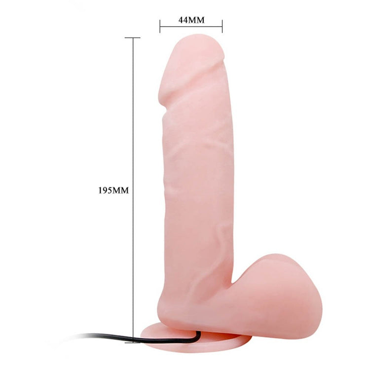 Oliver - Vibrator cu telecomandă, 19.5 cm