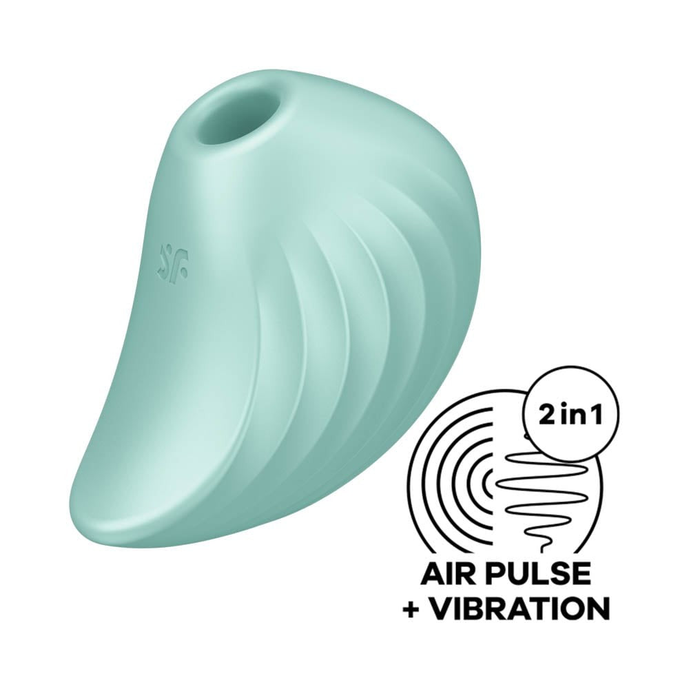 Pearl Diver - Stimulator clitoris, verde