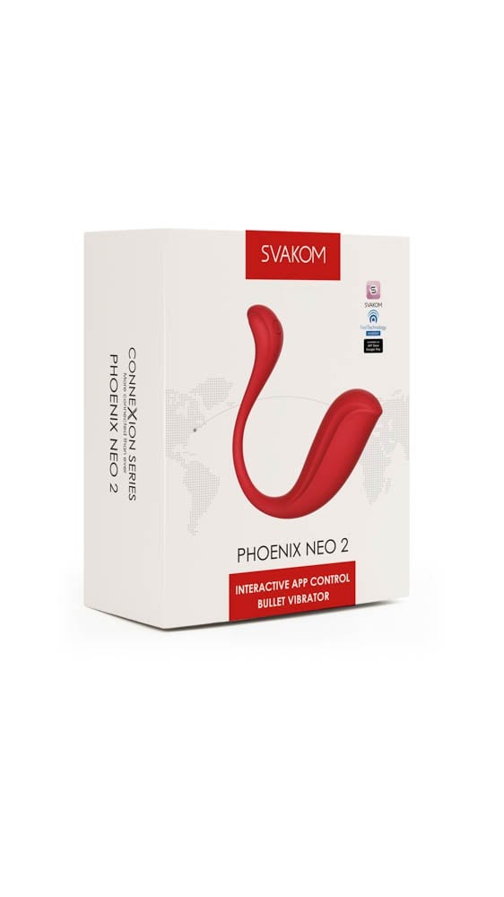 Phoenix Neo 2 - Vibrator cu Control prin Aplicatie, 15.7x3 cm - detaliu 4
