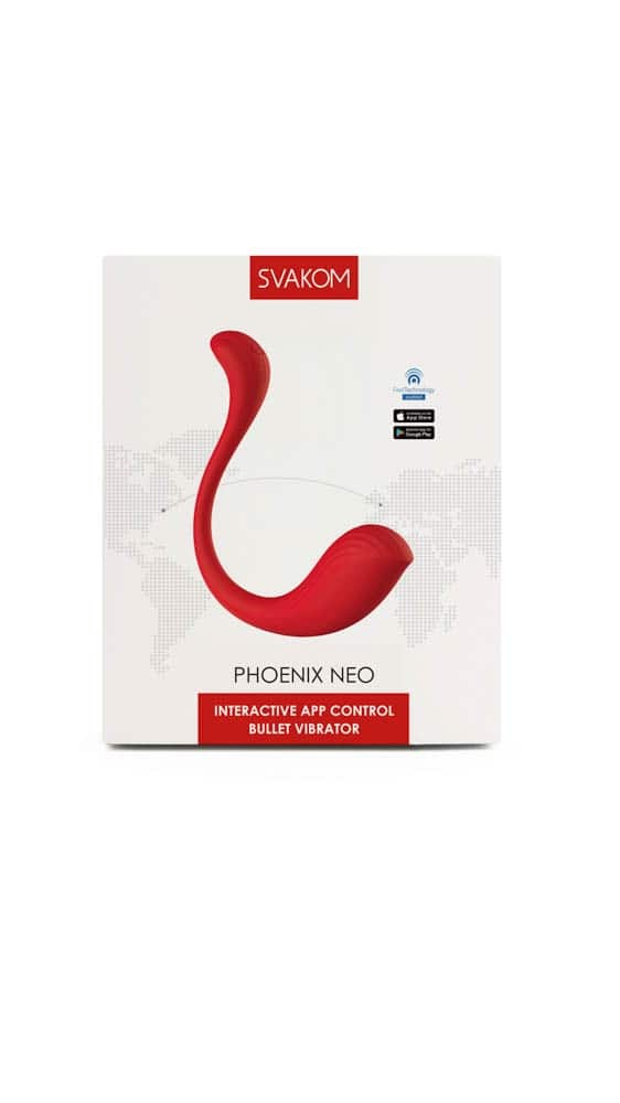 Phoenix Neo - Vibrator cu control de la distanță, 11.8 cm