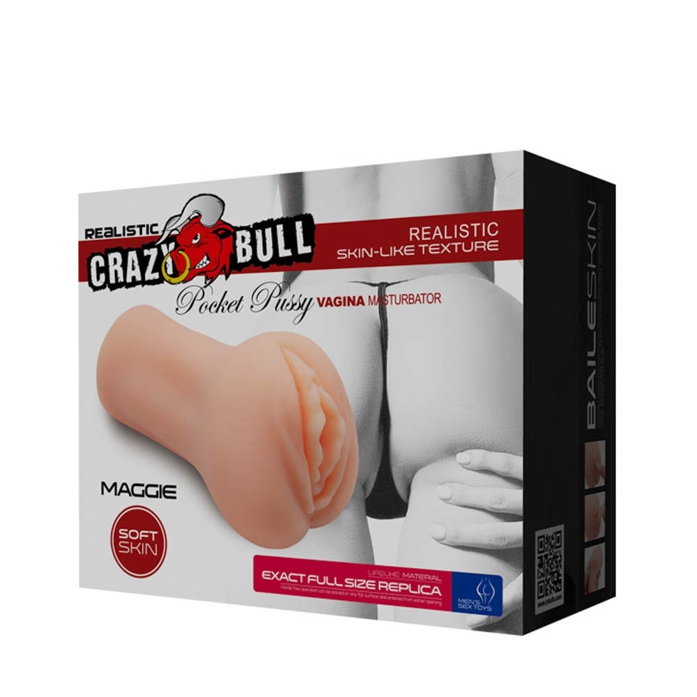 Vaginul de Buzunar - Masturbator tin TPR moale, pentru bărbați