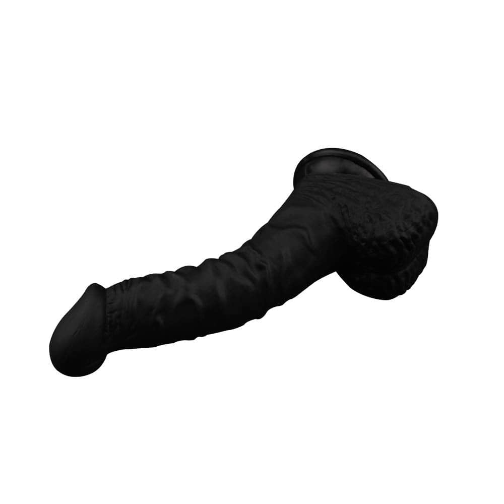 Politicianul - Dildo realistic, negru, 19.5 cm - detaliu 2