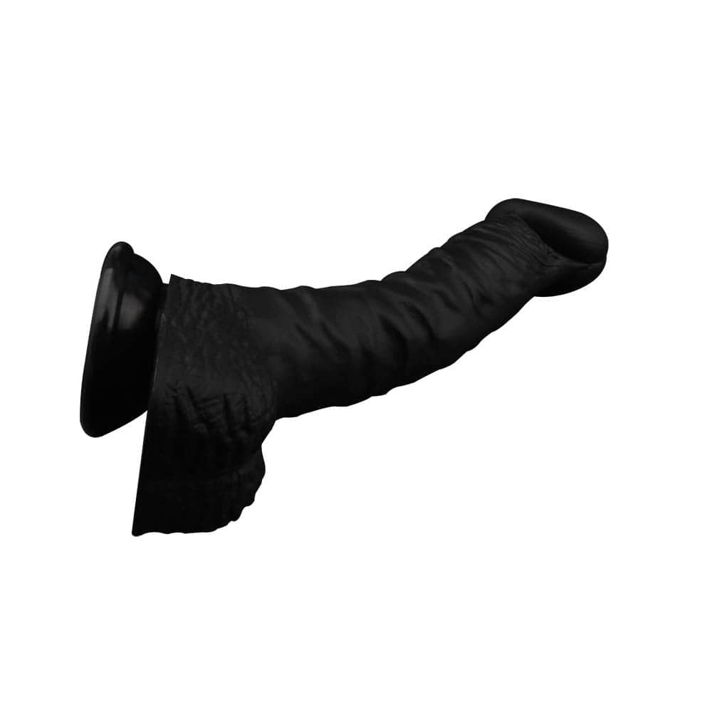 Politicianul - Dildo realistic, negru, 19.5 cm - detaliu 3