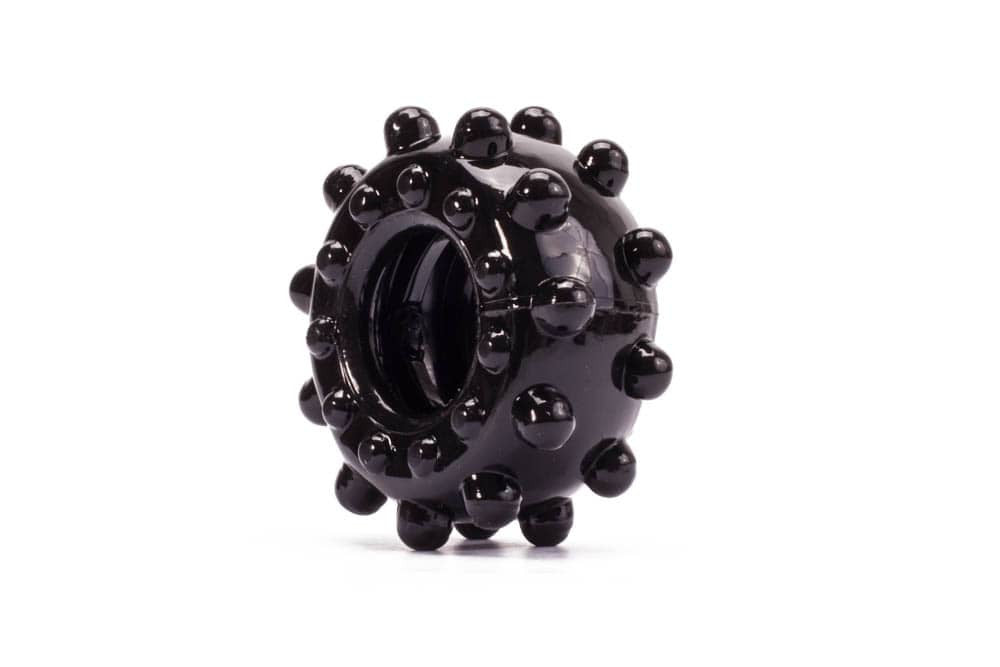 Power Plus Cockring 3 - Inel Penis din TPE Negru - detaliu 3