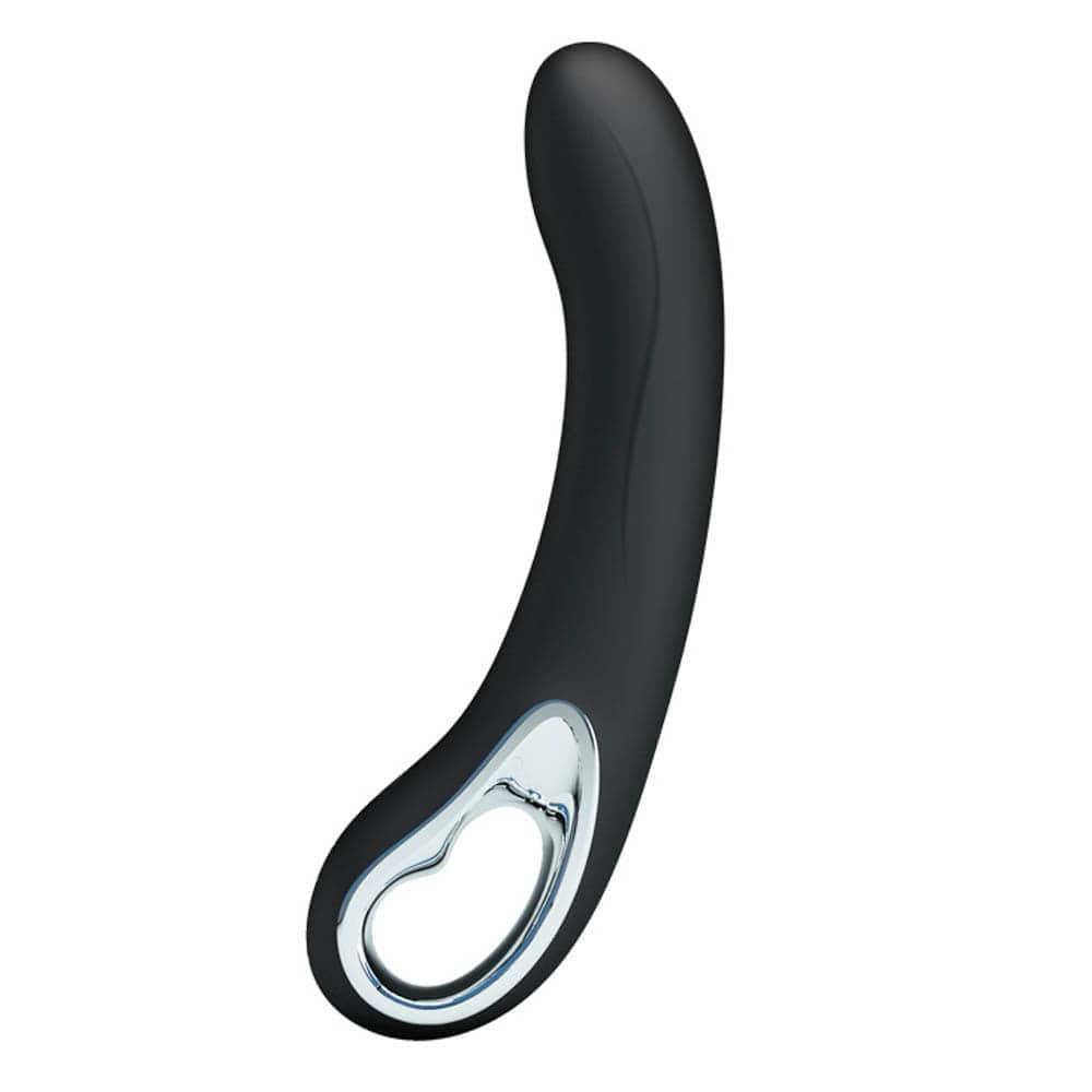 Pretty Love Alston - Vibrator din silicon, negru, 20 cm - detaliu 4