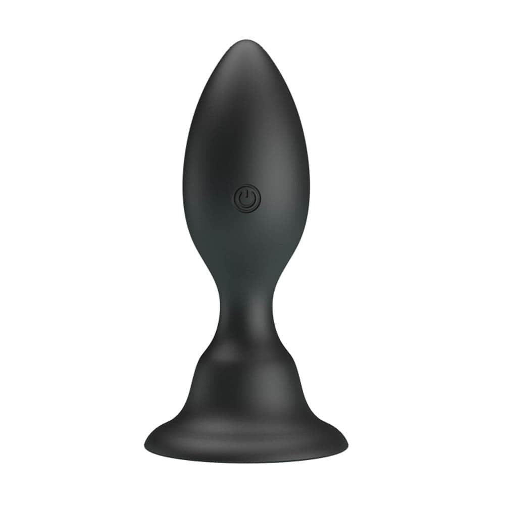 Pretty Love Anal Plug - Dop Anal din Silicon cu Vibratie si Ventuza, 10,8 cm - detaliu 2