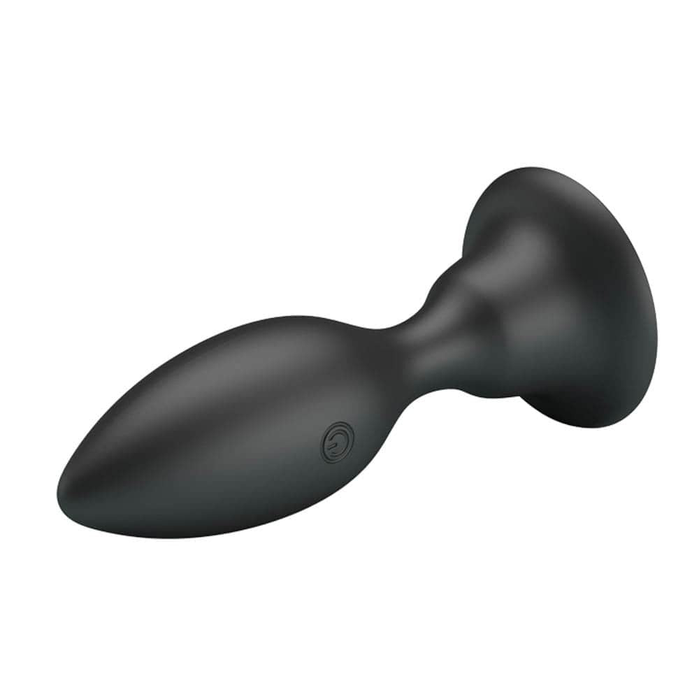 Pretty Love Anal Plug - Dop Anal din Silicon cu Vibratie si Ventuza, 10,8 cm - detaliu 7