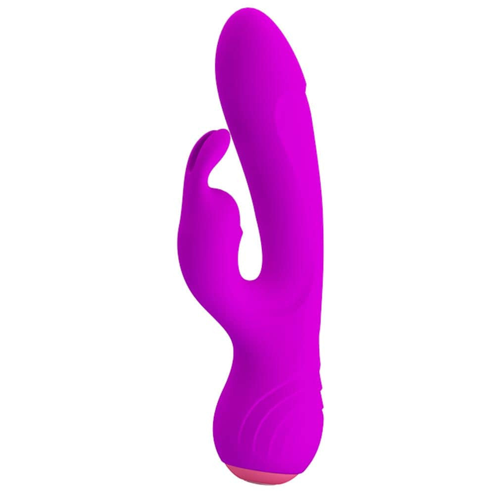 Pretty Love Broderick - Vibrator Rabbit Reincarcabil cu Memorie, 17,9 cm - detaliu 5