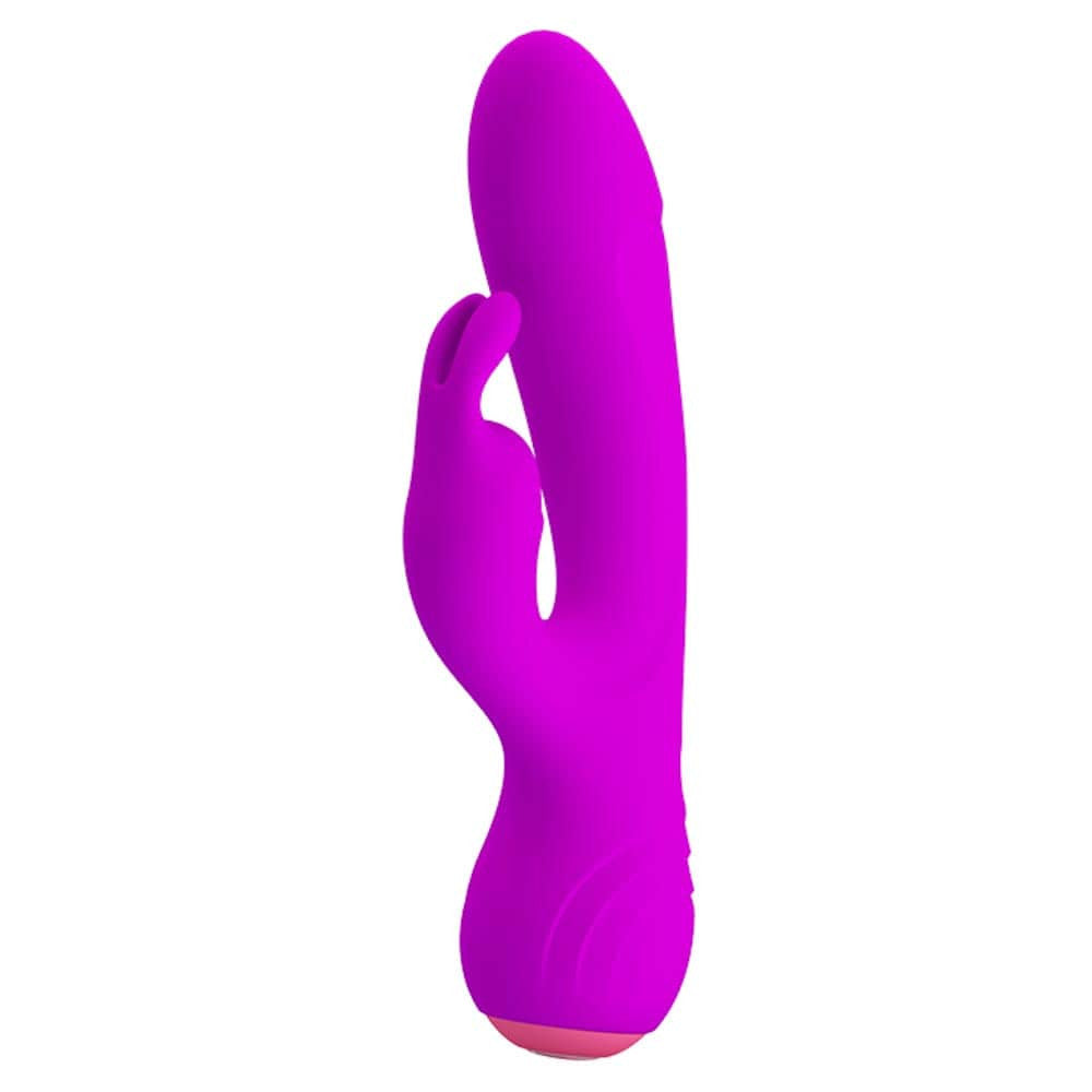 Pretty Love Broderick - Vibrator Rabbit Reincarcabil cu Memorie, 17,9 cm - detaliu 7