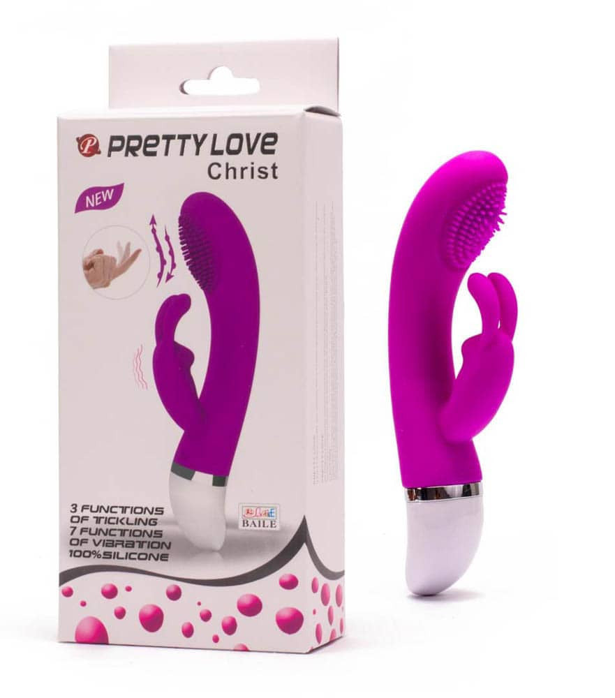 Pretty Love Christ - Vibrator Iepuras cu 7 Functii Vibratii, 20 cm
