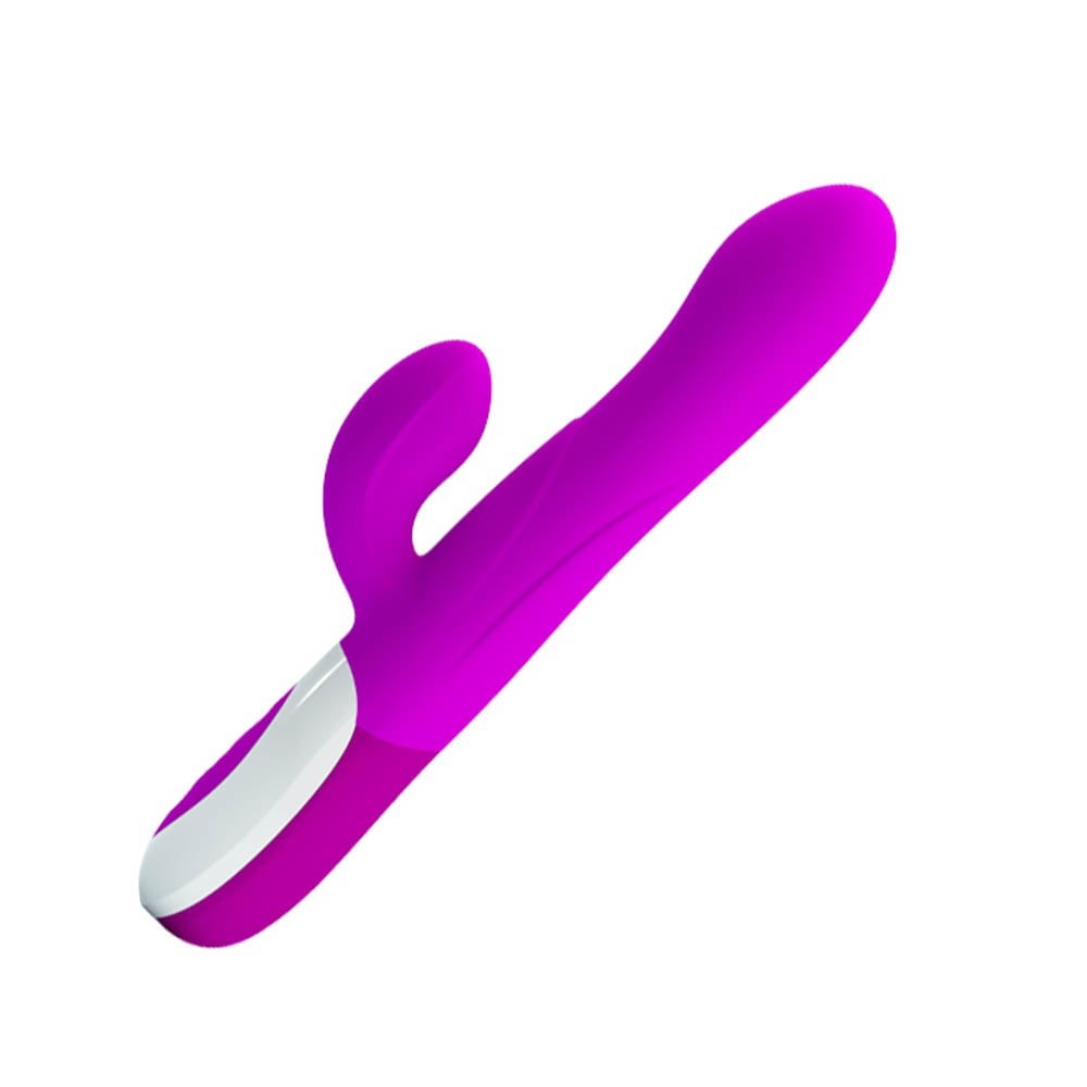Pretty Love Dempsey - Vibrator Iepuras Gonflabil, Reincarcabil, 25 cm - detaliu 5