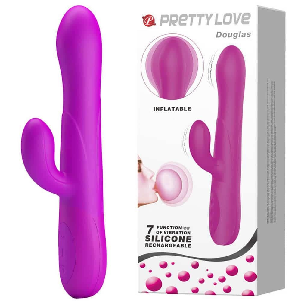 Pretty Love Douglas - Vibrator Gonflabil cu 7 Viteze, 25 cm - detaliu 1