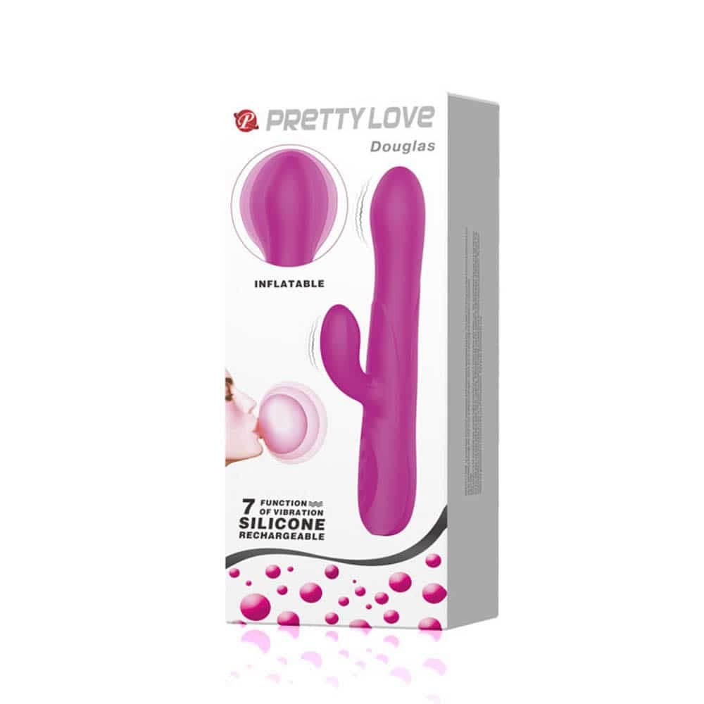 Pretty Love Douglas - Vibrator Gonflabil cu 7 Viteze, 25 cm - detaliu 8