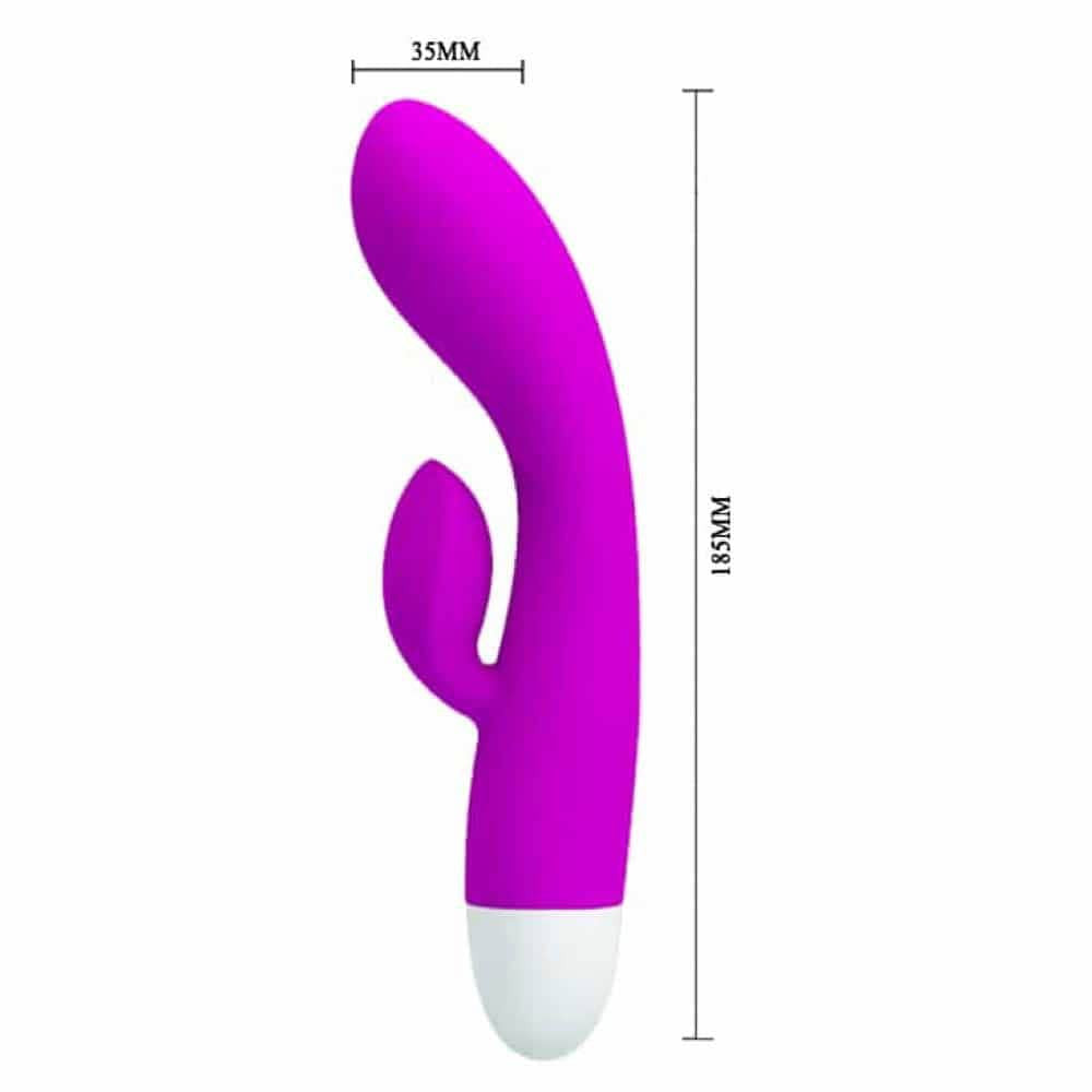 Pretty Love Eli - Vibrator Rabbit cu 30 de Functii, 18x3.5 cm - detaliu 5