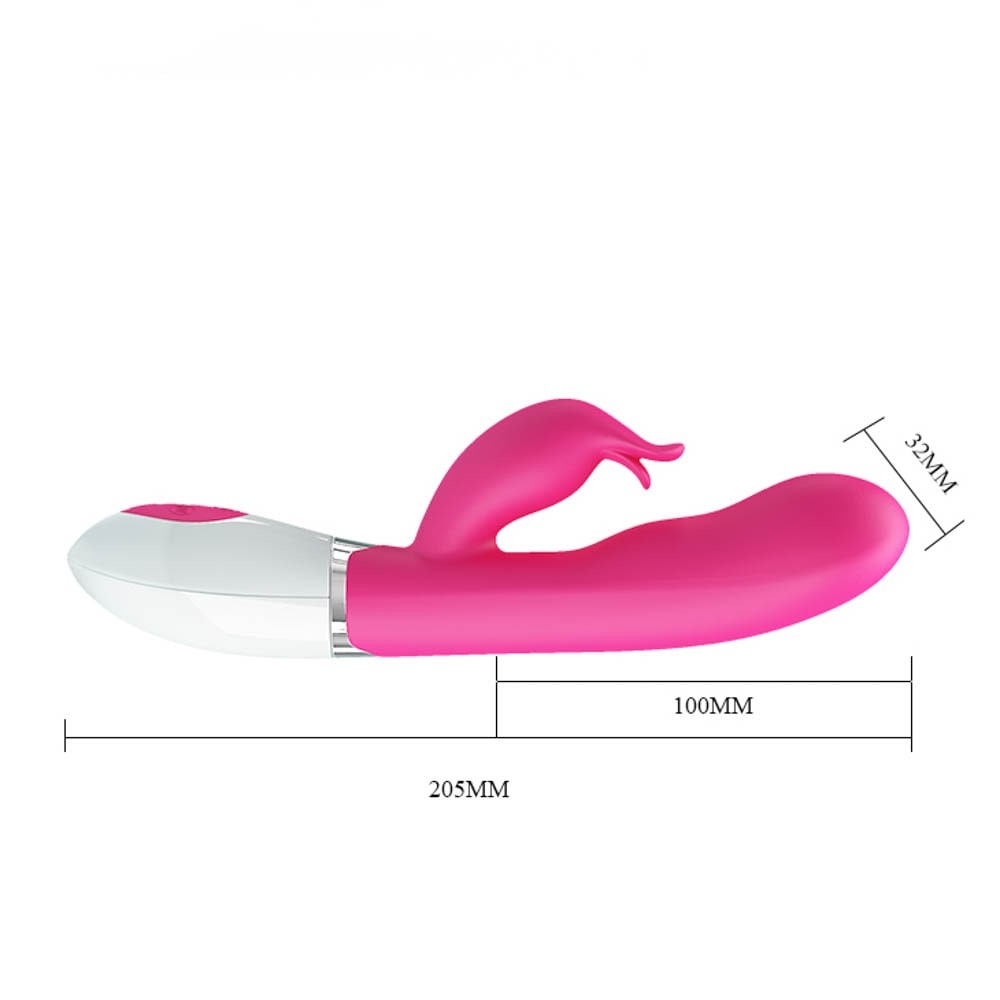 Pretty Love Felix - Vibrator Iepuras cu Control Vocal Si 30 de Functii, 20,5 cm - detaliu 4