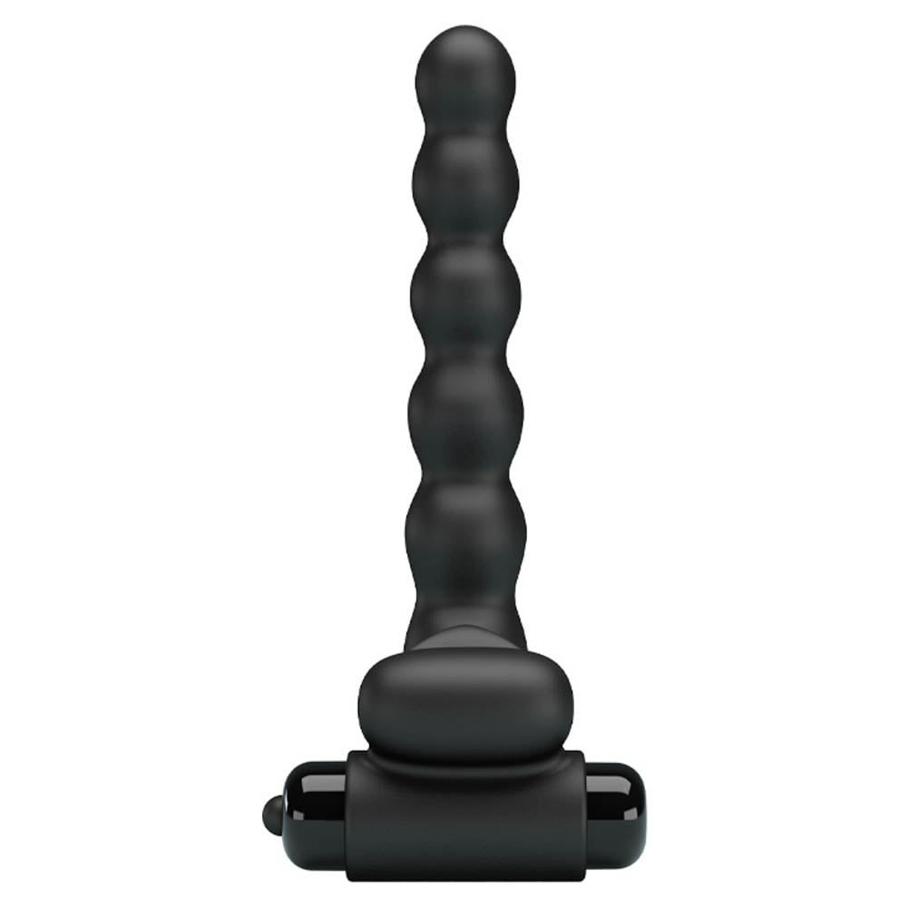 Pretty Love Hercules Penis Sheath III - Inel Penis cu Vibratii si Dildo Anal - detaliu 4