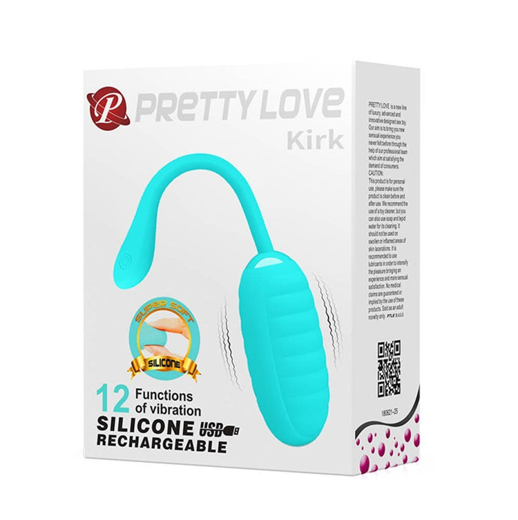 Pretty Love Kirk - Ou Vibrator Wireless cu 12 Functii, 19,7 cm - detaliu 1