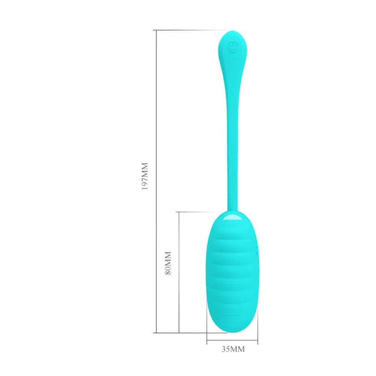 Pretty Love Kirk - Ou Vibrator Wireless cu 12 Functii, 19,7 cm - detaliu 4