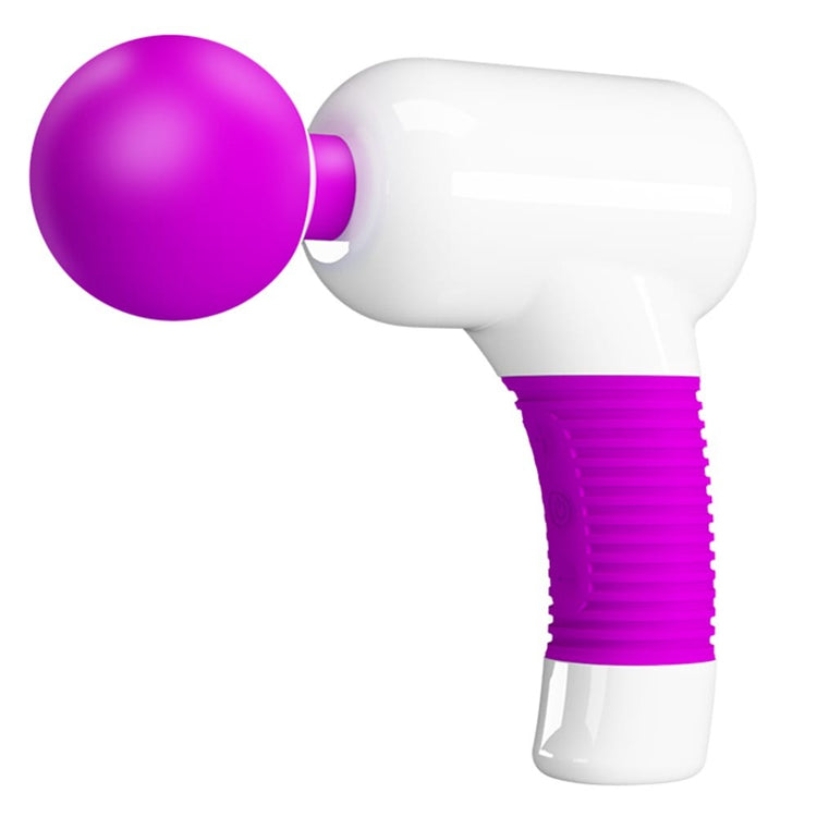 Pretty Love Magic Gun - Aparat de Masaj cu 7 Functii, Alb/Violet, 19,9 cm - detaliu 5