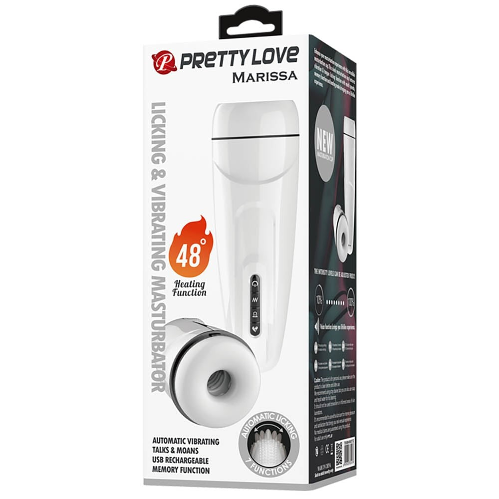 Pretty Love Marissa - Masturbator Electric cu Functii de Lingere, Vibratie, Incalzire si Voce - detaliu 8