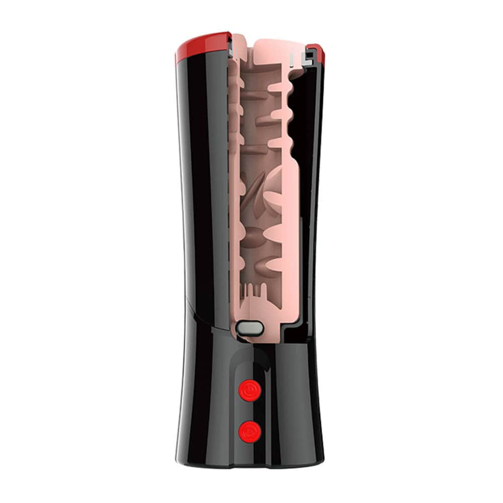 Pretty Love Ozzy Pussy - Masturbator Electric cu Piston, Vibratie si Voce, 24,6 cm - detaliu 5
