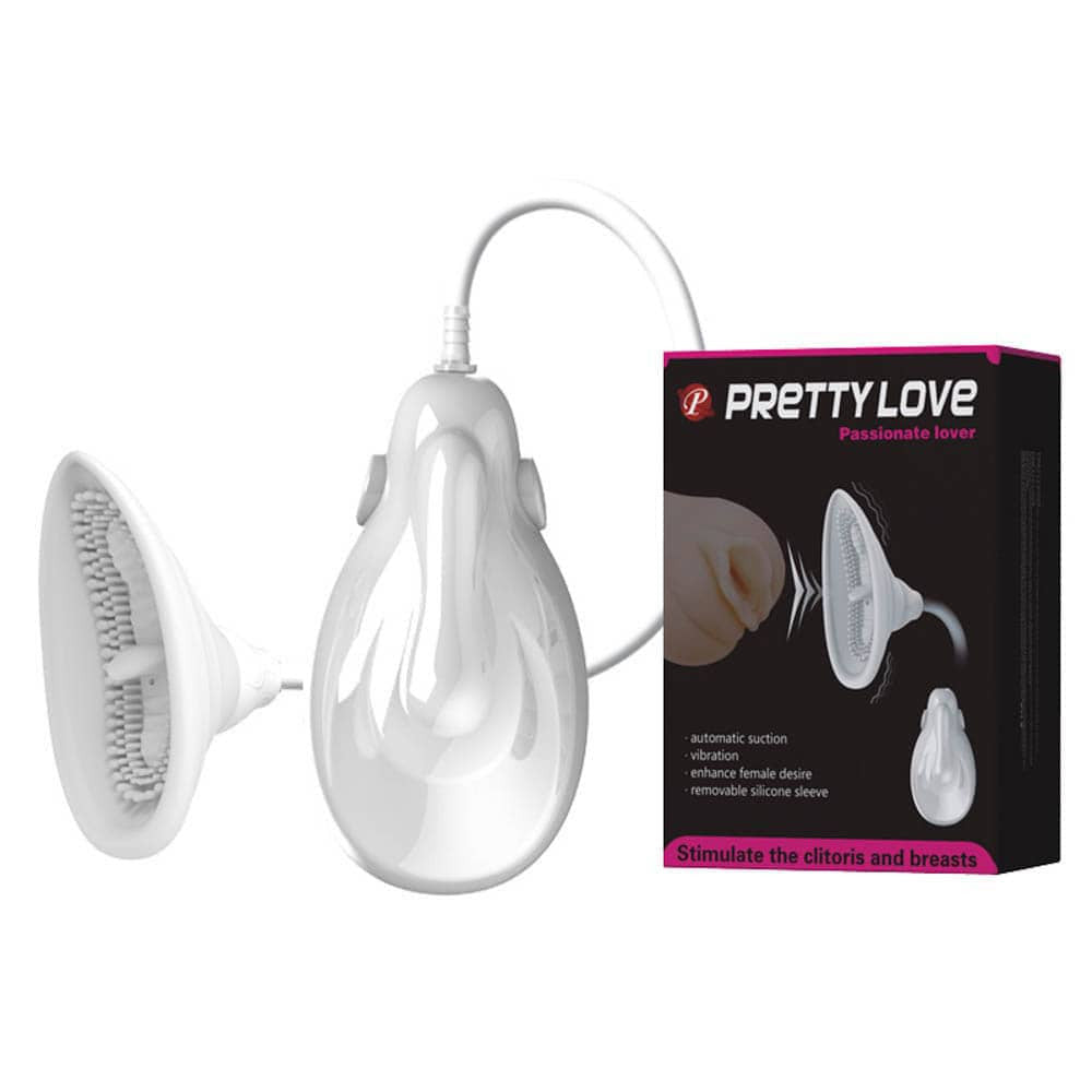 Pretty Love Passionate Lover - Pompa Vaginala cu Vibratii, 13,5 cm - detaliu 4