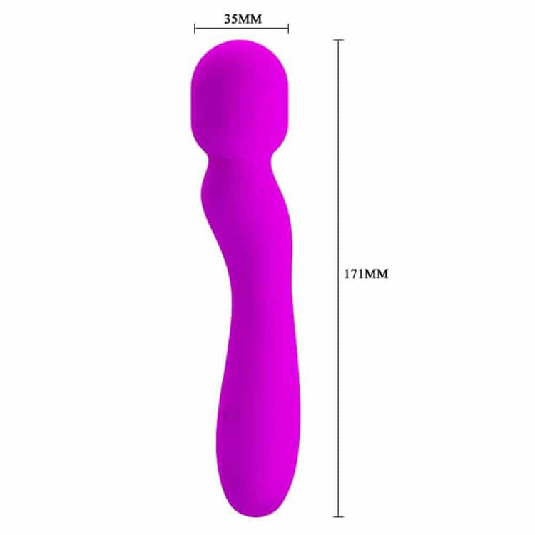 Pretty Love Paul - Vibrator pentru Masaj, 30 Functii Vibratie, 17,1 cm