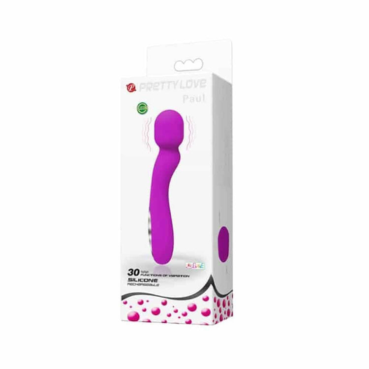 Pretty Love Paul - Vibrator pentru Masaj, 30 Functii Vibratie, 17,1 cm - detaliu 2