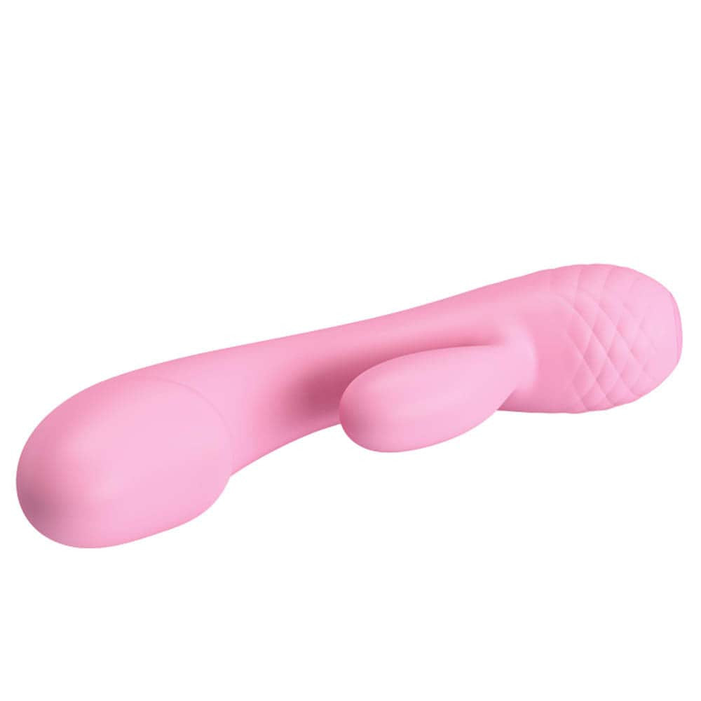 Pretty Love Ron - Vibrator iepuraș, 17.5 cm - detaliu 1