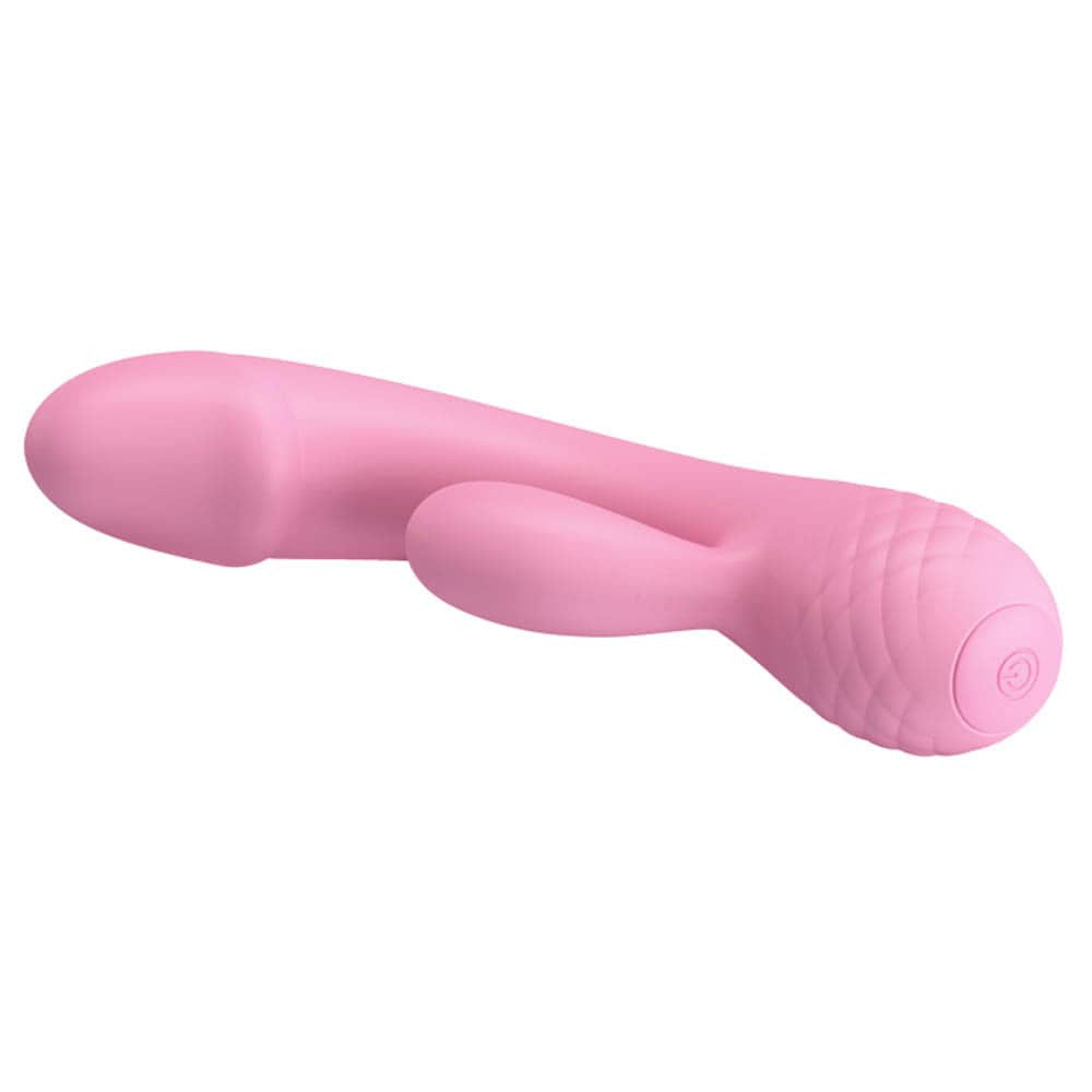 Pretty Love Ron - Vibrator iepuraș, 17.5 cm - detaliu 2