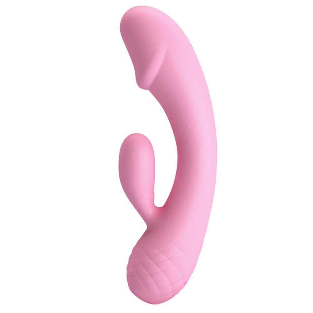 Pretty Love Ron - Vibrator iepuraș, 17.5 cm - detaliu 5