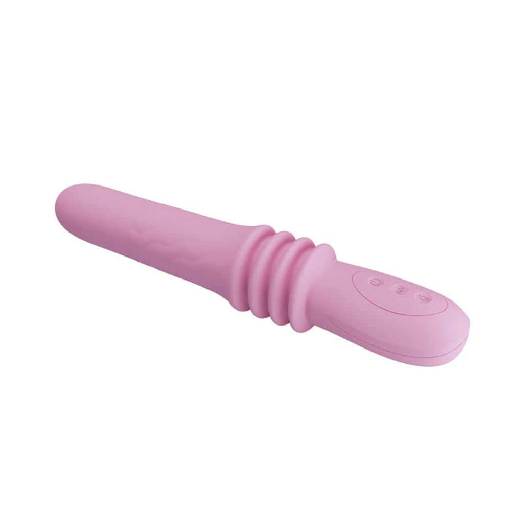 Pretty Love Susie Pink - Vibrator cu Functie Impingere, 25x4 cm - detaliu 7