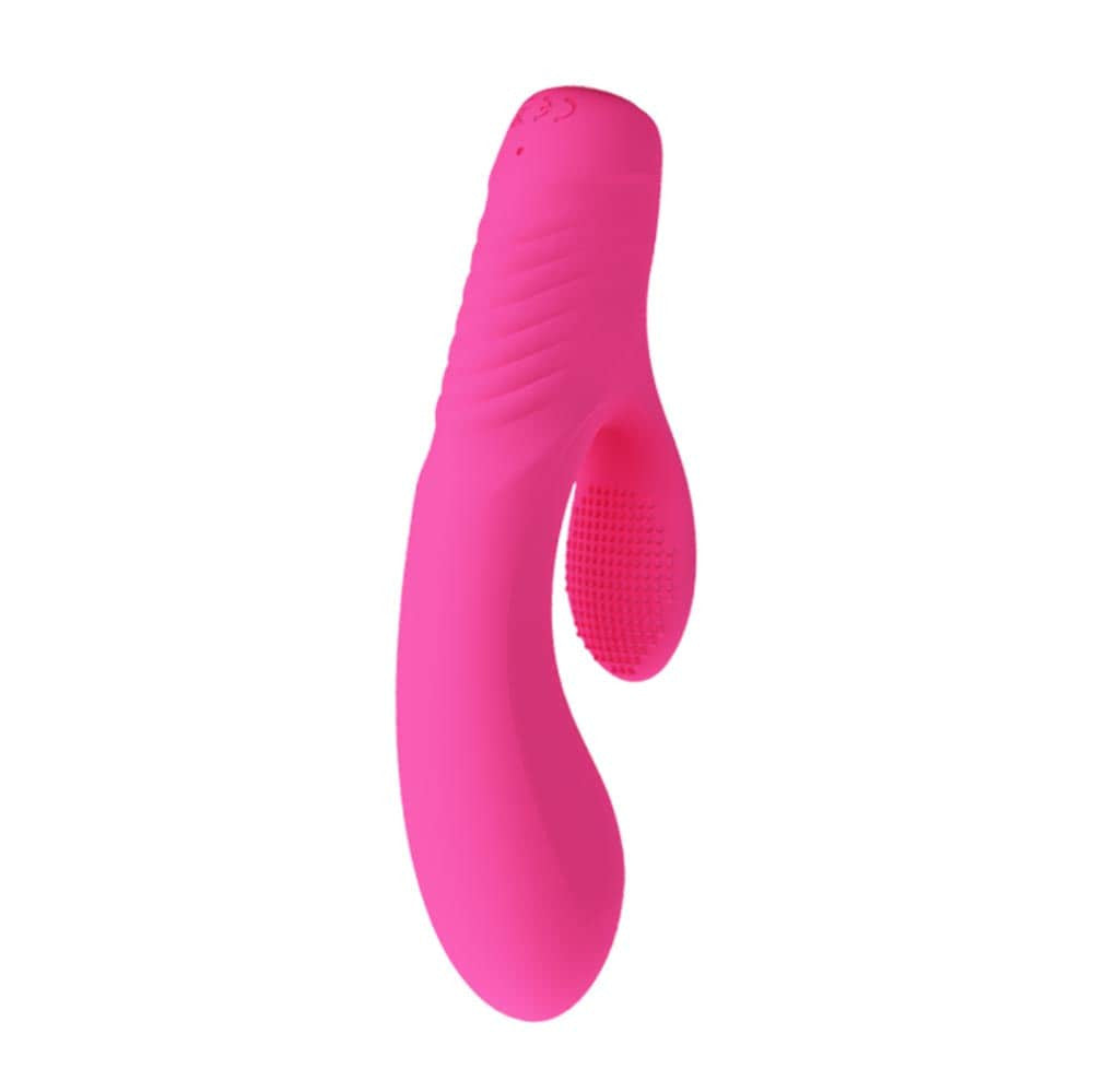 Pretty Love Tim - Vibrator iepuraș, roz, 15.5 cm - detaliu 6